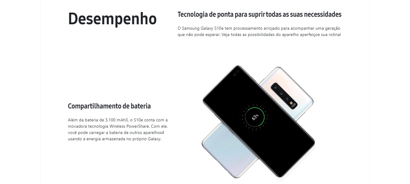  Smartphone Samsung Galaxy S10e 128GB 6GB RAM Tela 5,8